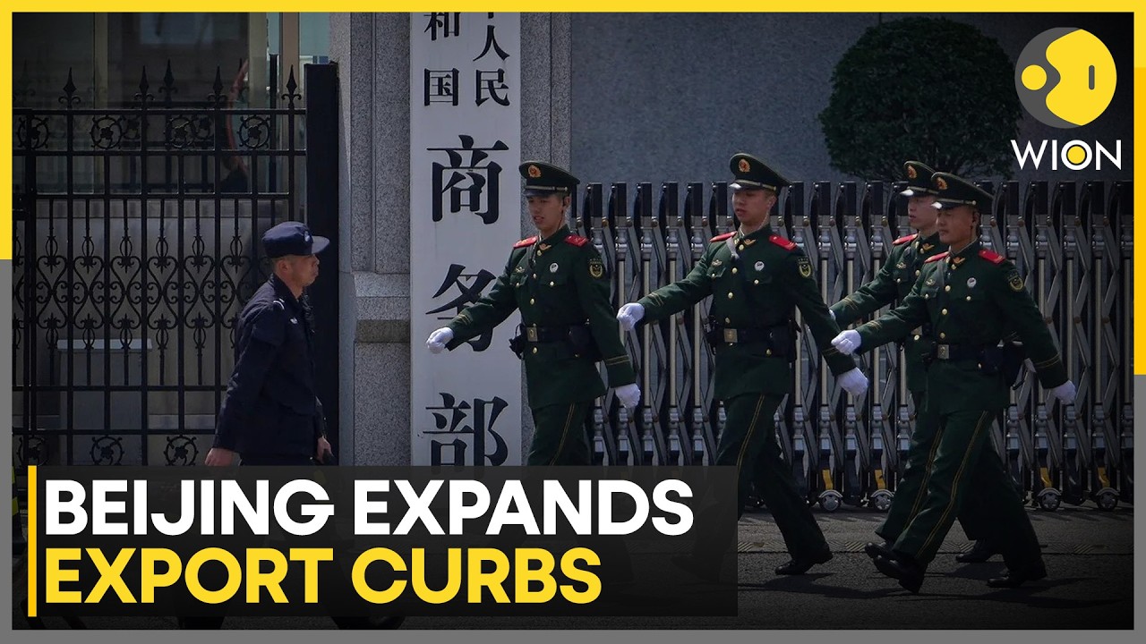China Tightens Export Controls Citing National Security Concerns | WION News