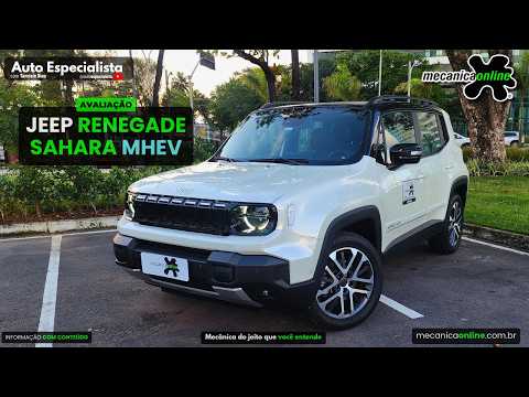 Avaliação Jeep Renegade Sahara 2027 estreia sistema híbrido leve de 48V