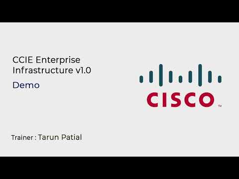 Learn CCIE Enterprise Infrastructure v1.0 online | Koenig Solutions