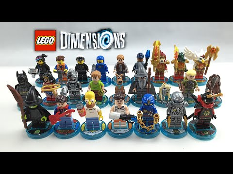 LEGO Dimensions Collection: ALL Minifigures! (Wave 1)