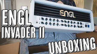 Video thumbnail for Engl Invader II Limited White Edition Unboxing!! by Riffs, Beards & Gear