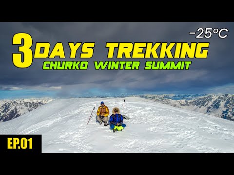 Ep.01 Churko Peak Summit | Winter Mountain Adventure Pakistan | Drone Shots | Travel Vlog Pakistan