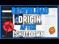 How To Download & Install Origin On PC After Shutdown