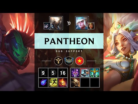 Pantheon Support vs Janna - VN Challenger Patch 25.18