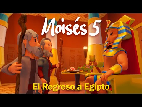 MOISÉS 5: El Regreso a Egipto 🔆 BIBTOONS | Historias Biblicas Animadas