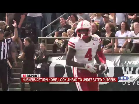 Huskers return home, look ahead to undefeated Rutgers