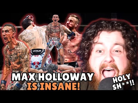 MMA GURU LOSES HIS MIND Over Max Holloway’s SAVAGE KO!😱🔥