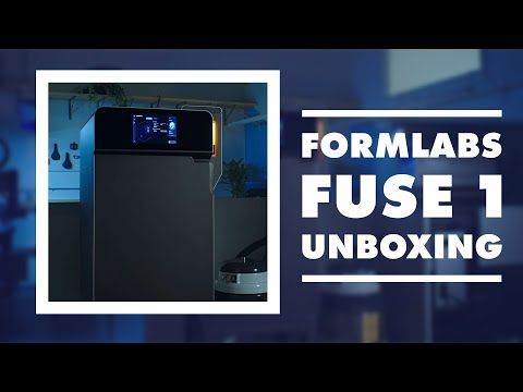 Formlabs Fuse1 Unboxing and Site Preparation