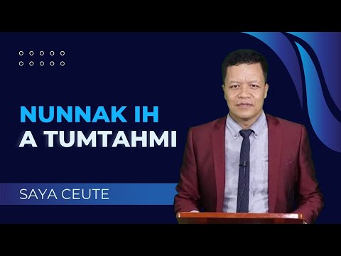 Rev. David Hlawn Ceu Thang - Nunnak Ih A Tumtahmi