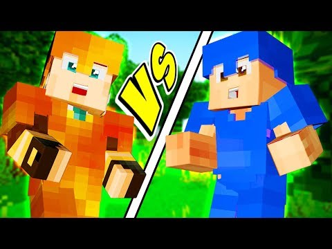 ARMATURA DI LAVA CONTRO ARMATURA DI GHIACCIO - Armature Pazze su Minecraft