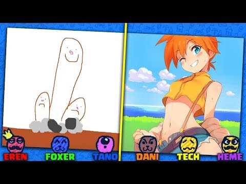 RIESCI A INDOVINARE IL POKEMON? - Skribbl.io ITA w/ Tano Dani Tech Heme Foxer