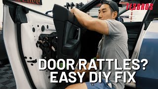 How to Remove Model 3/Y Front Door Panel to Fix Door Rattles