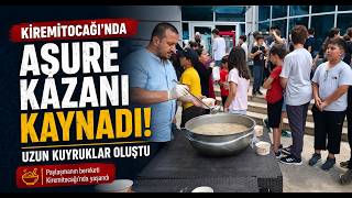 Kiremitocağı Mahallesi'nde Cuma Çıkışı Aşure İkramı