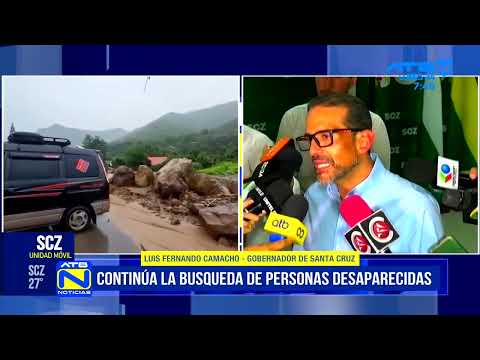 Gobernación de Santa Cruz intensifica búsqueda de desaparecidos en Samaipata