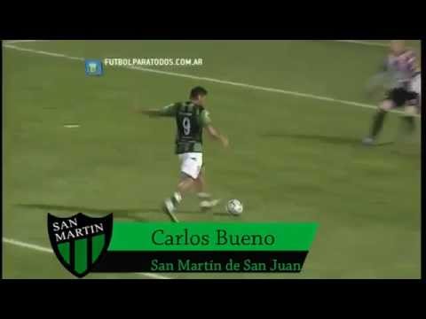 Gol de Carlos Bueno - San Martín de San Juan 2 - Instituto 0