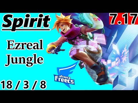AFS Spirit as Ezreal Jungle - S7 Patch 7.17 - Korean Challenger - Full Gameplay