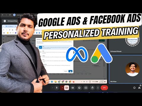 Live Google ads facebook ads Personalized Training 0nly at 9999