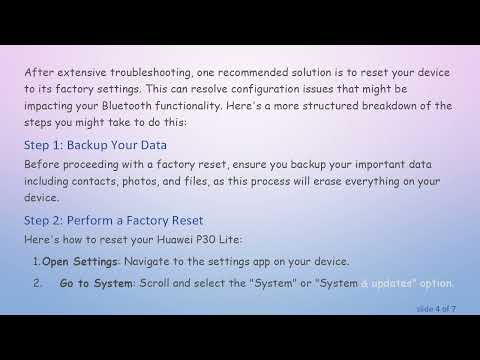 Solving the Bluetooth Discovery Issue on Huawei P30 Lite for Android Apps