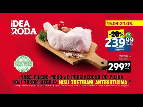 IDEA i RODA | Nedeljna akcija 15 - 21.03.2024.