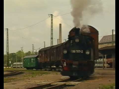 Die Eisenbahn in Sachsen, das Dichteste Eisenbahnnetz, Doku aus 1994 von Bahn-Extra