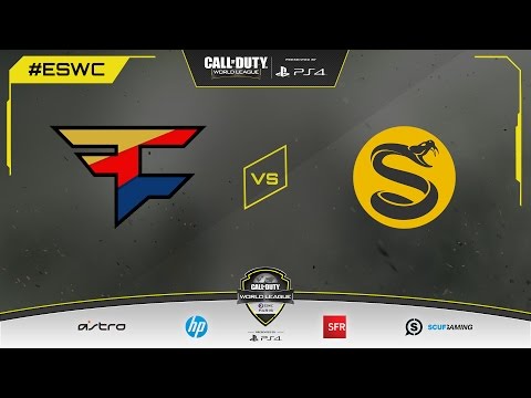 ESWC Winter 2017 : Call Of Duty - Faze vs Splyce