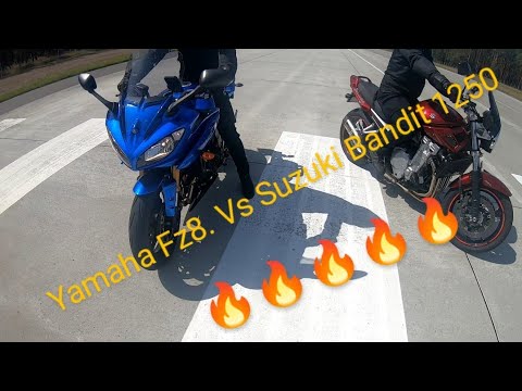 Yamaha Fz8 Vs Suzuki Bandit 1250N
