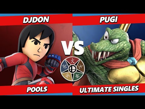 The Hokage Exams 2 - DJDon (Mii Brawler, Steve) Vs. Pugi (King K. Rool) Smash Ultimate - SSBU