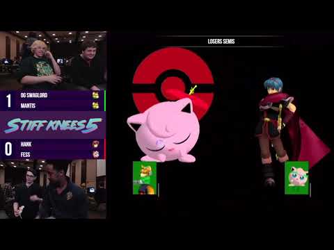 Stiff Knees 5 - OG Swaglord & Mantis vs. Hank & Fess - SSBM - Losers Semis