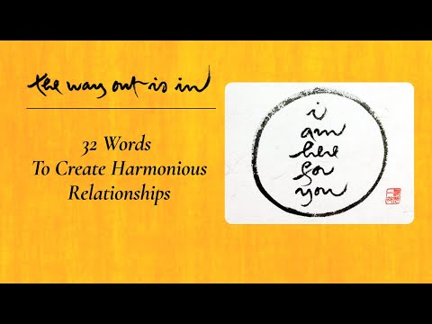 32 Words to Create Harmonious Relationships | TWOII podcast | Episode #60