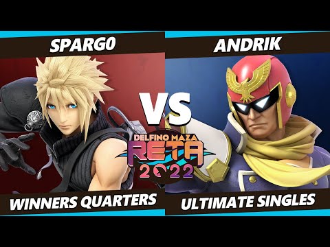 RETA 2022 Winners Quarters - Spargo (Cloud) Vs. Andrik (Captain Falcon) SSBU Ultimate Tournament