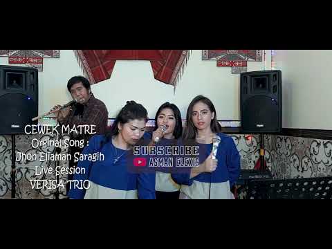 #LAGU #SIMALUNGUN CEWEK MATRE - VERISA TRIO LIVE SESSION (MUSIC VIDEO)
