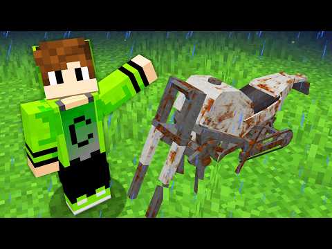 ENCONTREI uma MOTO ABANDONADA no Minecraft!