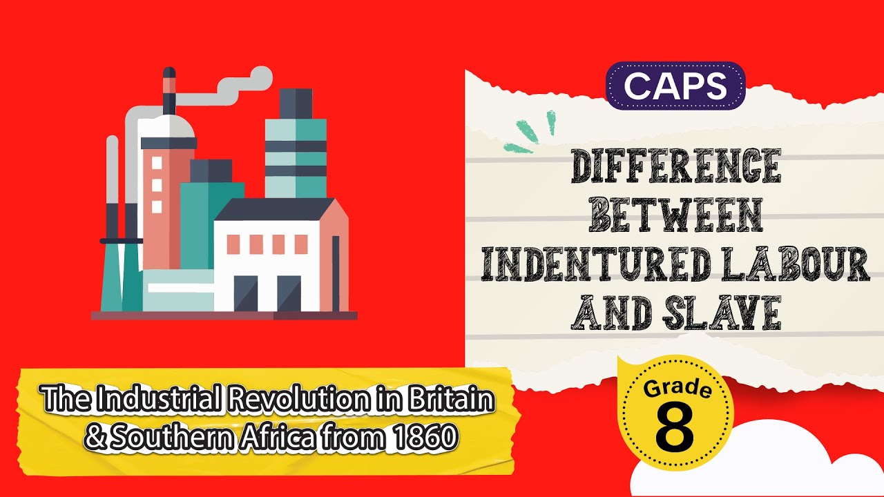 Difference between Indentured Labour and Slave