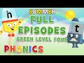 SummerLearning Alphablocks Green Level Four FULL EPISODES 7 9 Learn To Read HomeSchooling
