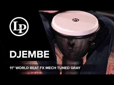 LP World Beat Djembe Drum 11-1/2" Head Bolt Tuned Multi-Color image 5