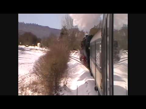 Steigungsfahrt mit 52 8106 durch das Siegerland und das Rothaargebirge