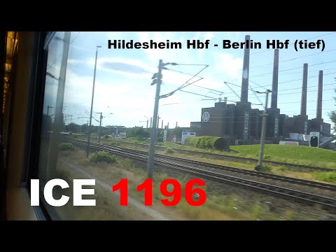 Metropolitan-ICE: komplette Mitfahrt Hildesheim Hbf - Berlin Hbf (tief) | ICE 1196