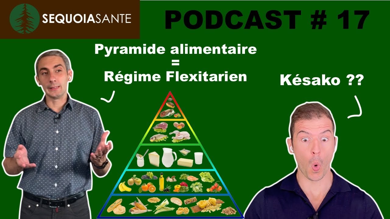 Pyramide alimentaire et régime FLEXITARIEN : mise au point ! Podcast #17