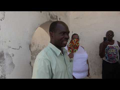 Discussion on Changing the Devil's System - Cape Coast Holocaust Dungeons - Ghana May 2019 Tour