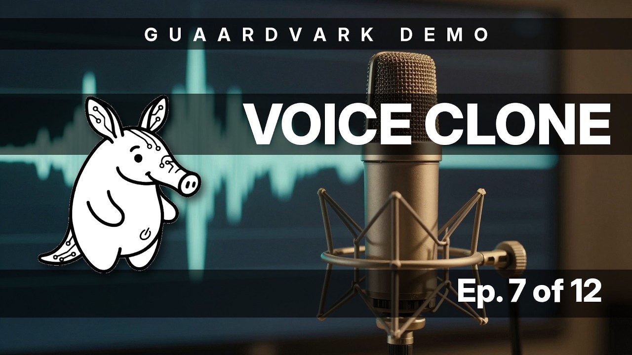 Local Voice Cloning — Guaardvark Ep 7