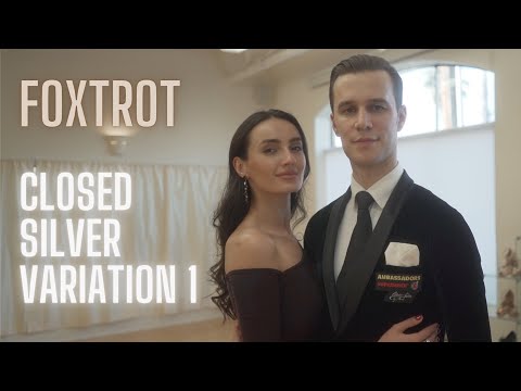 Foxtrot Basic Syllabus Closed Silver Variation 1 by Iaroslav and Liliia Bieliei