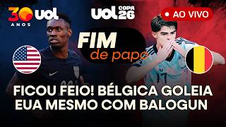 VEXAME EM CASA? BÉLGICA ELIMINA EUA DA COPA DO MUNDO MESMO APÓS INTERFERÊNCIA POR BALOGUN; MATTOS