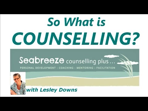 So what is Counselling?