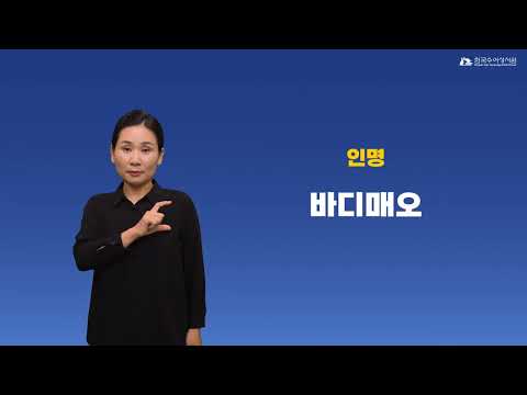 바디매오 수어