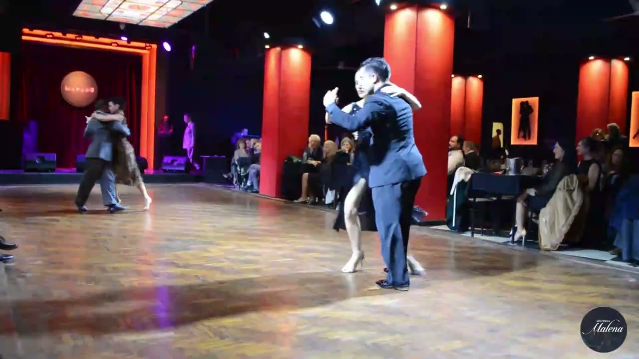 Claudia Codega & Cristhian Sosa; Guillermina Van Der Linden & José Carlos Romero en Milonga Malena!!