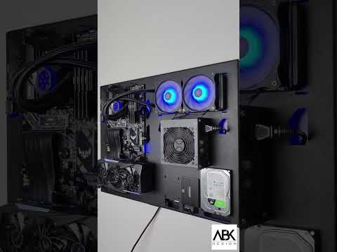 Wall Mounted Pc Case #shorts #pc #technology