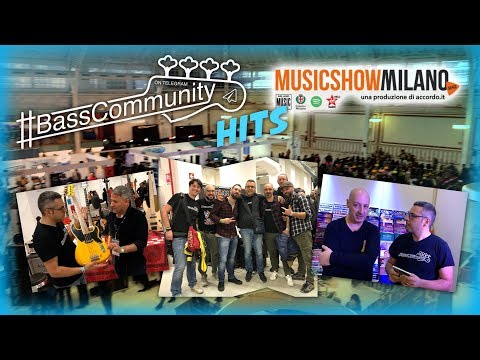 #BassCommunity HITS MusicShowMilano2019