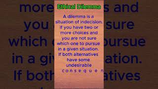 Ethical Dilemma VS ethical lapse  #bbsenglish #bbs2ndyear #communication #bbssecondyear  #english