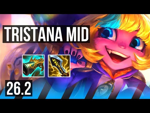 TRISTANA vs AKALI (MID) | Good KDA: 17/1/2 | EUW Grandmaster | 26.2