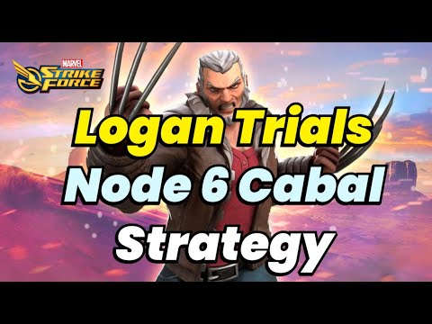 Logan Trials Event: Node 6 CABAL STRATEGY! Difficulty 14 Gameplay | MARVEL Strike Force - MSF